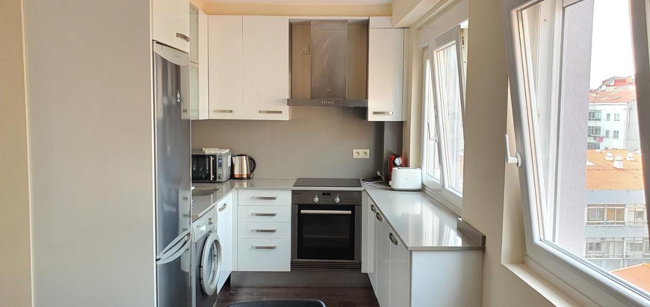 Acogedor apartamento en Ronda Outeiro 210 Corunha Exterior foto