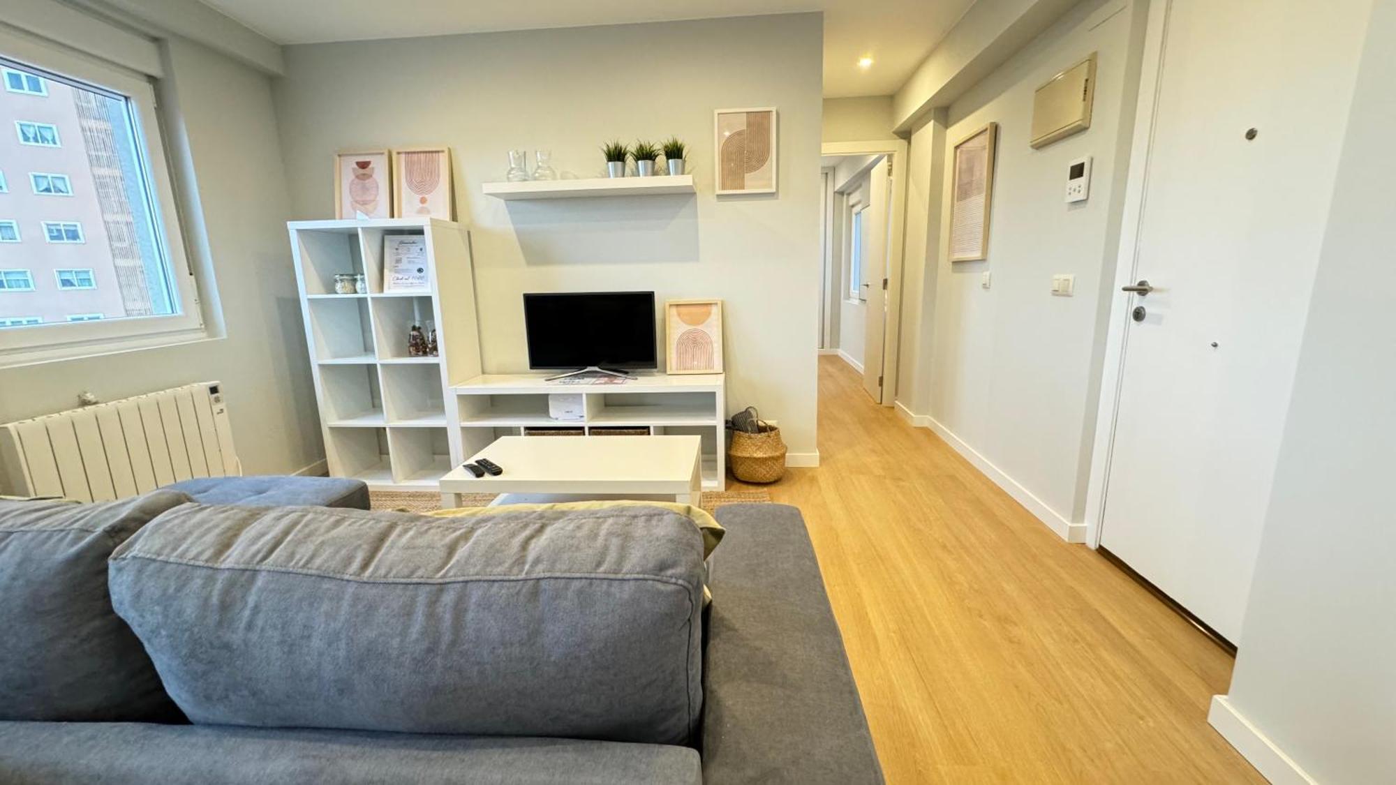 Acogedor apartamento en Ronda Outeiro 210 Corunha Exterior foto